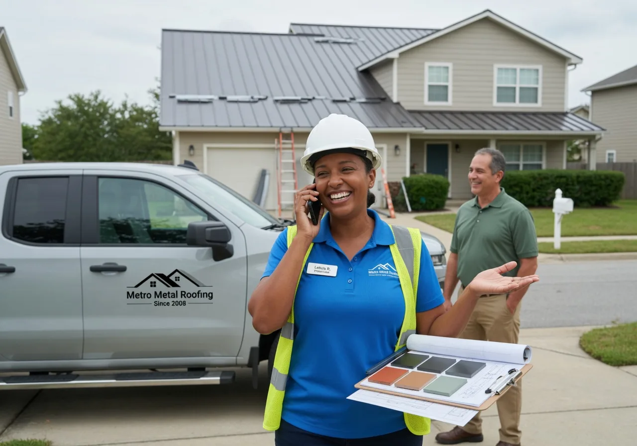 Storm Damage Metal Roof Repair in Liverpool, PA